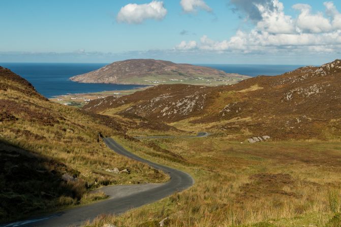 <strong>Mamore Gap: </strong>The Mamore Gap was the point of access to the self-declared "Urris Poitin Republic" in Donegal, Ireland.