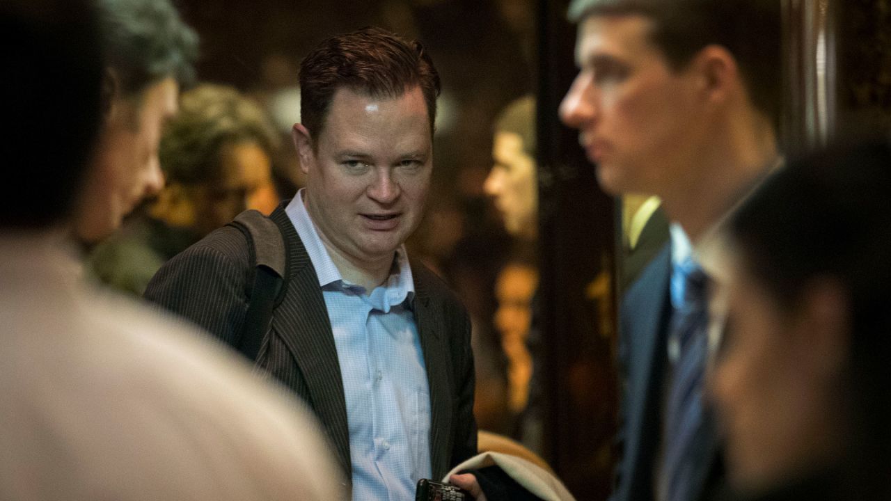 Jim O'Neill, then the managing director of Mithril Capital Management, arrives at Trump Tower in New York, on January 12, 2017.