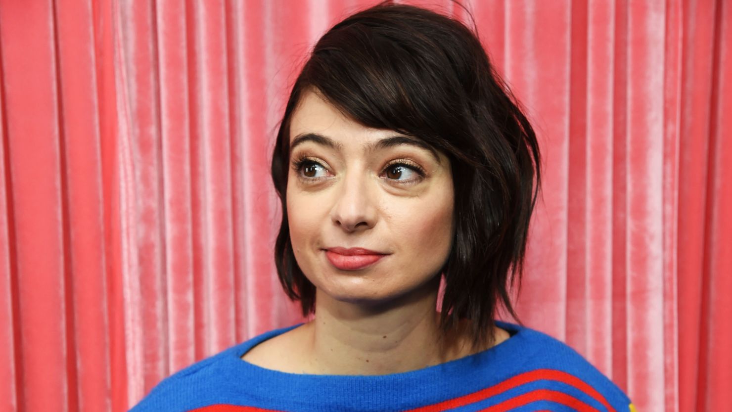 Kate Micucci, here in 2017, has shared she has been diagnosed with lung cancer.