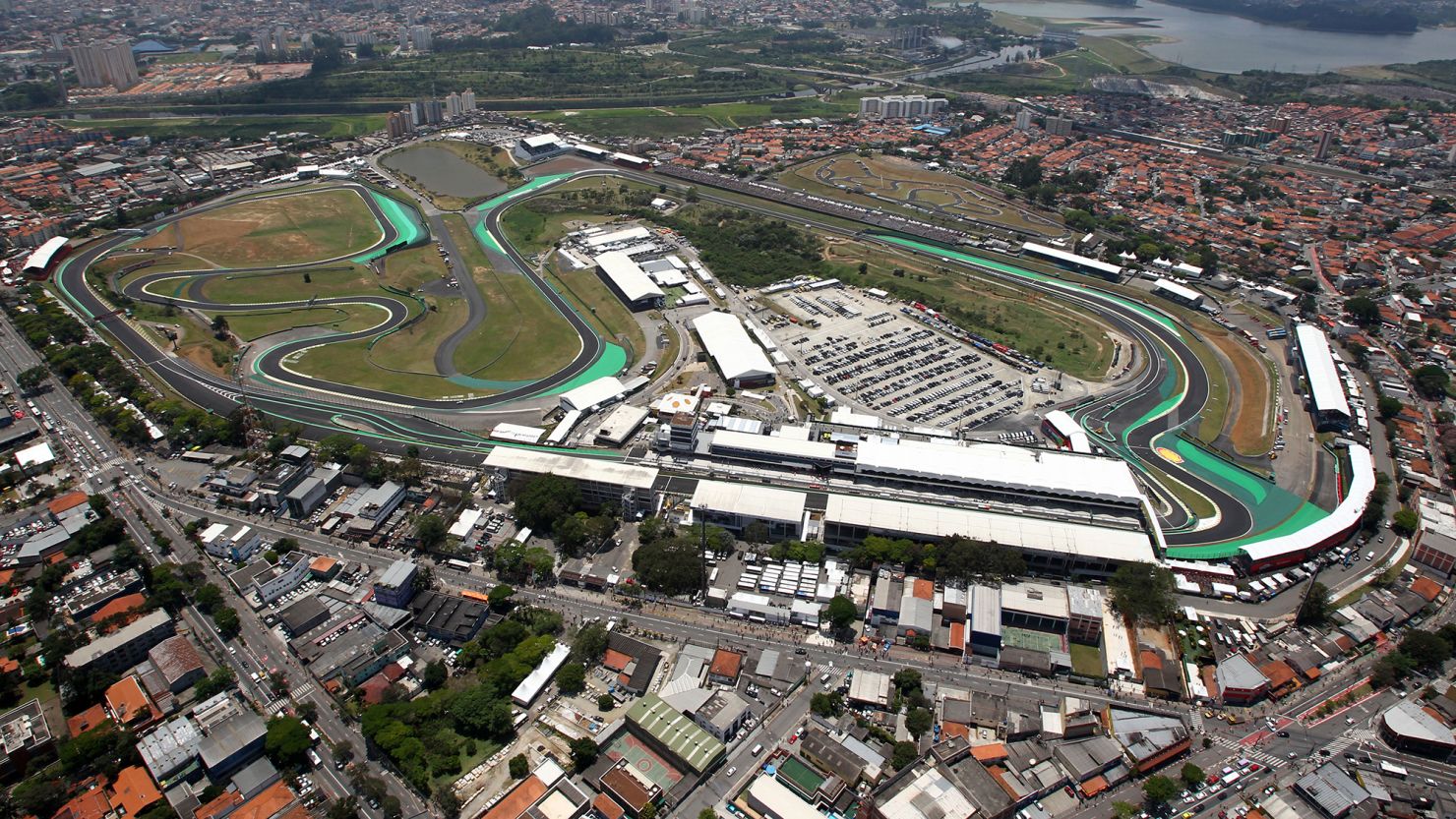 The crash occurred at Interlagos in S?o Paulo, Brazil.