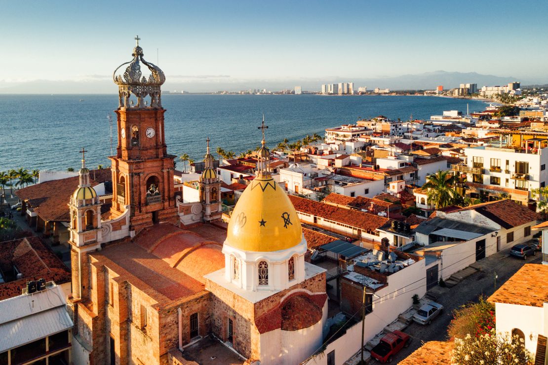 Mexico regularly ranks highly among countries offering satisfaction for expats. Puerto Vallarta is pictured.