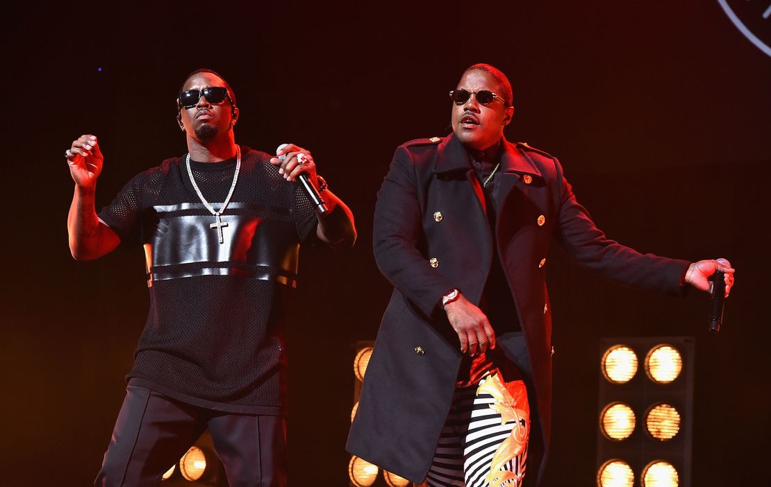 Mase and Sean Combs in 2017.
