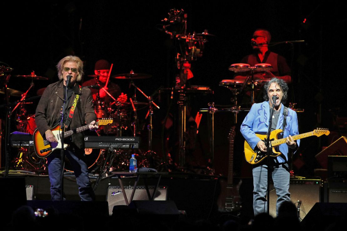 Daryl Hall and John Oates of Hall & Oates perform in Minnesota in 2017.