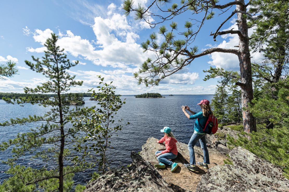 Voyageurs National Park in Minnesota covers 218,055 acres — 84,000 of which is water.