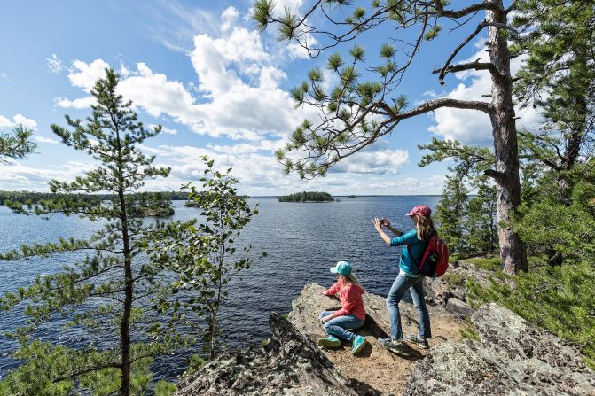 <strong>11. Voyageurs National Park: </strong>Voyageurs in Minnesota covers 218,055 acres — 84,000 of which is water.