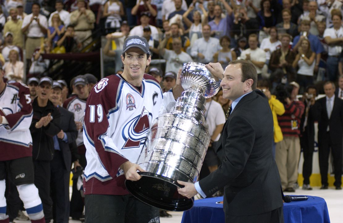 The Colorado Avalanche won three Cups after the franchise moved from Quebec City to Denver.