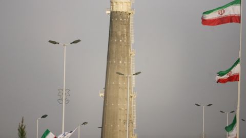 NATANZ, IRAN - APRIL 9:  A general view of the Natanz nuclear enrichment facility, is seen on April 9, 2007, 180 miles south of Tehran, Iran. Iranian President Mahmoud Ahmadinejad announced yesterday, April 9, that Iran has stepped up their Uranium enrichment programme, with up to 3,000 isotope separating centrifuges now in operation. The news has brought condemnation from the International Community and the UN. Iran?s top nuclear negotiator Ali Larijani confirmed the scaling-up of activity but declined to elaborate on the subject. (Photo by Majid Saeedi/Getty Images)