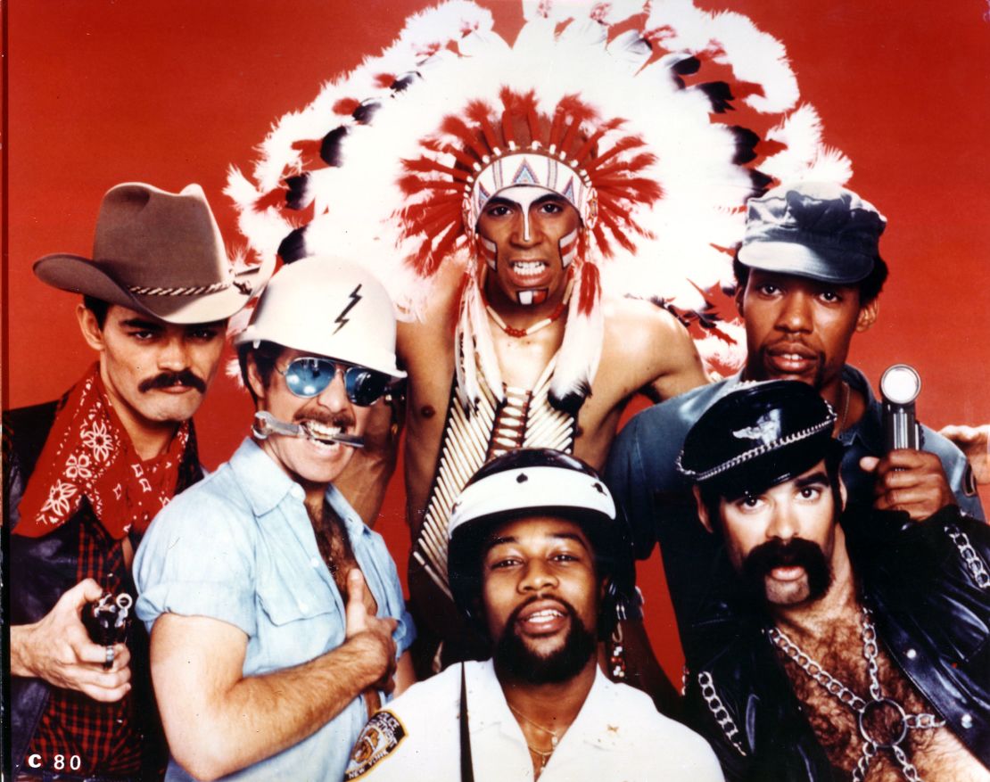 The Village People pose for a Casablanca Records publicity shot circa 1978.