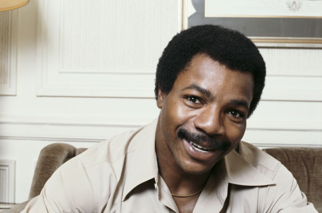 American actor and former professional football player Carl Weathers posing in June 1979.