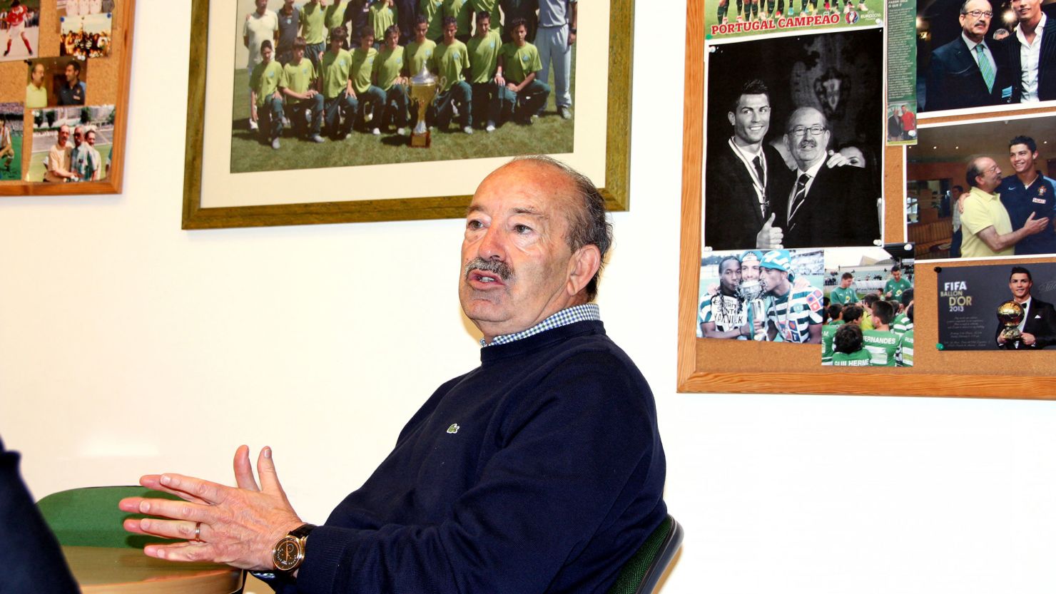 Aurélio Pereira was responsible for discovering many of Portugal's stars.