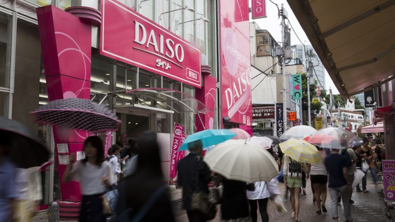 A Daiso store in the Harajuku area of Tokyo, Japan, on  June 30, 2017.