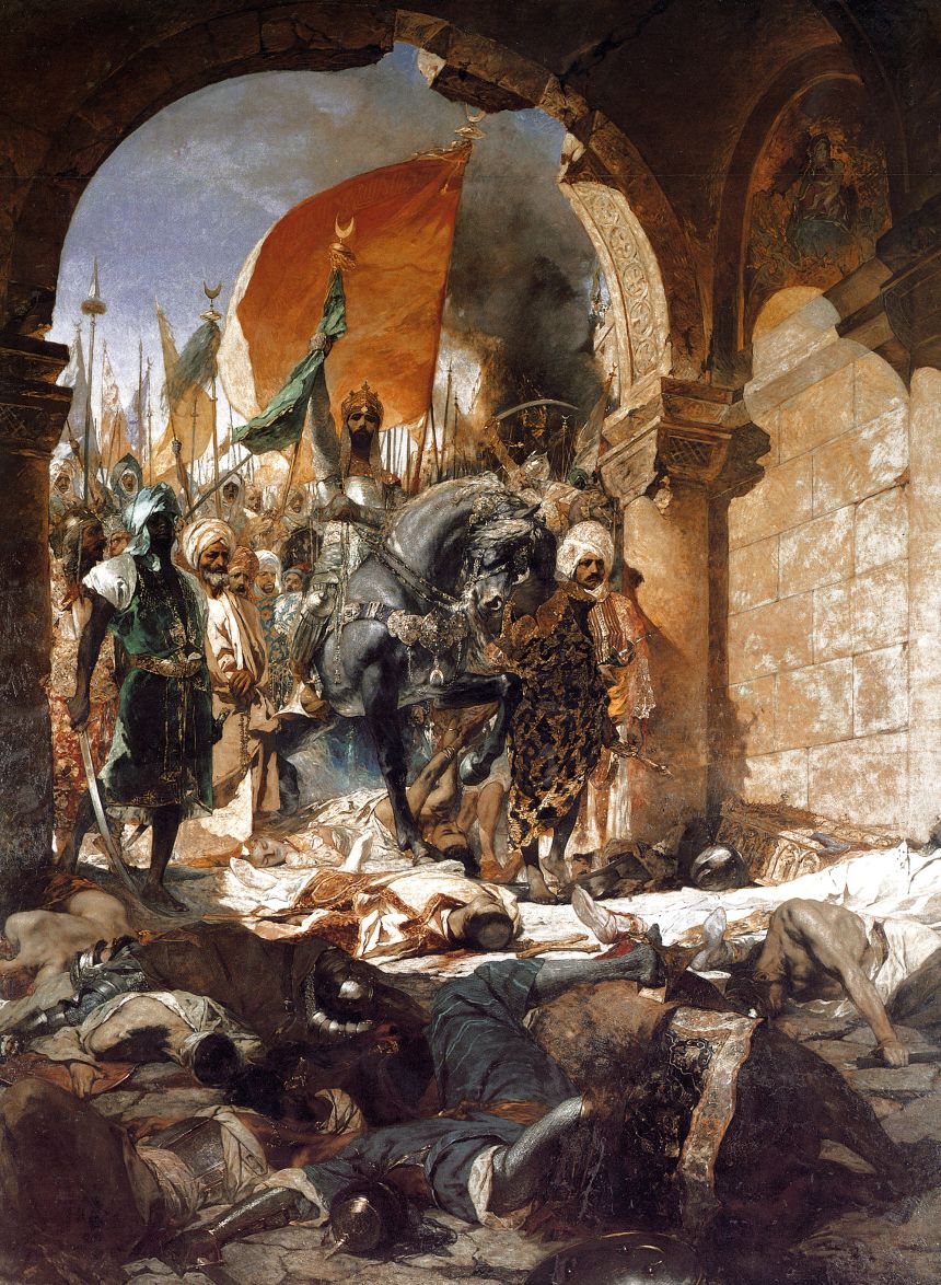 Mehmet II ended the Byzantine empire and paved the way for the Ottoman one. He converted Hagia Sophia into a mosque.