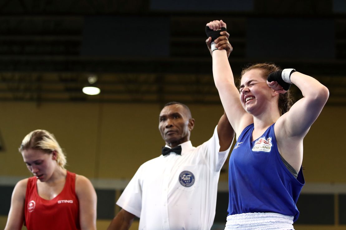O'Connor (right) won gold at the 2017 Youth Commonwealth Games.