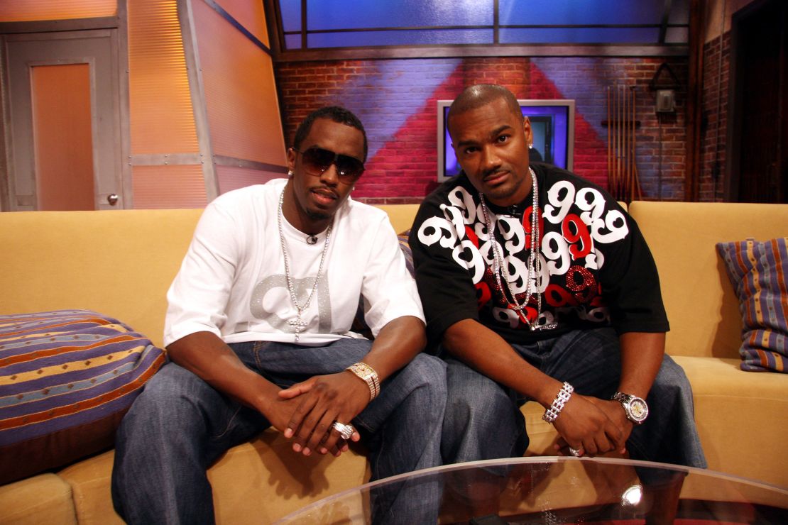 Sean 'Diddy' Combs and Big Tigger.