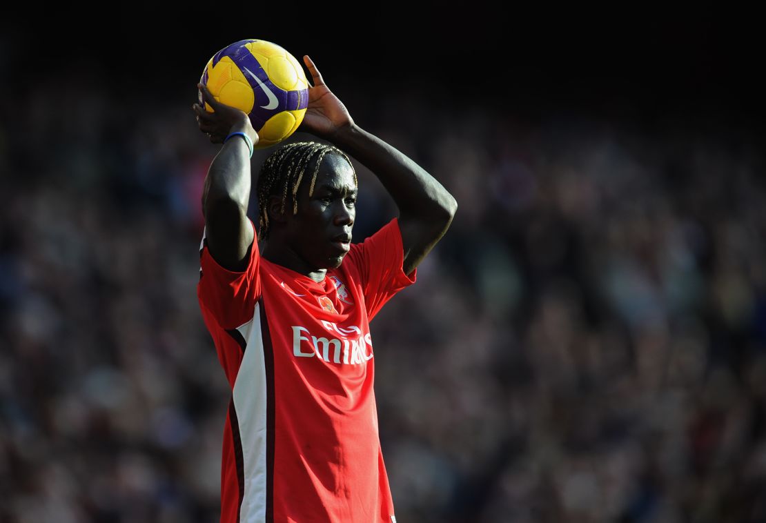 Sagna said he struggled to focus on playing after the death of his brother.