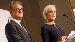 Joe Scarborough and Mika Brzezinski attend the Daily Front Row's Fashion Media Awards on September 8, 2017 in New York.
