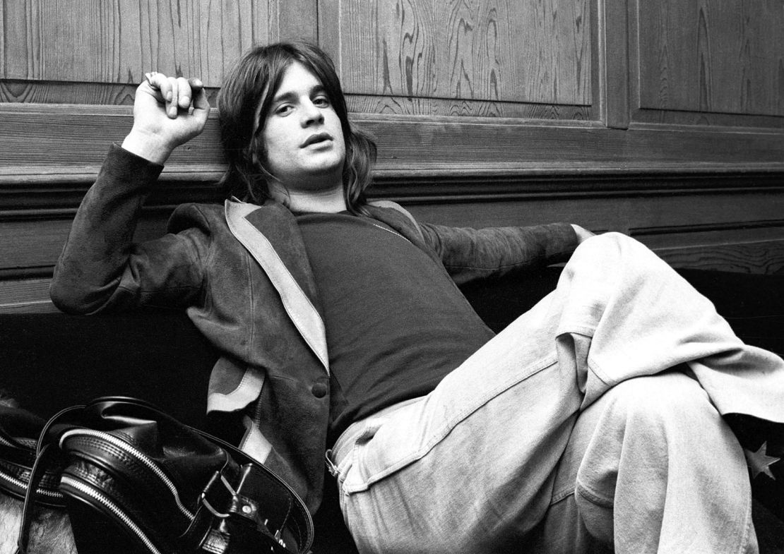 Ozzy Osbourne of Black Sabbath.