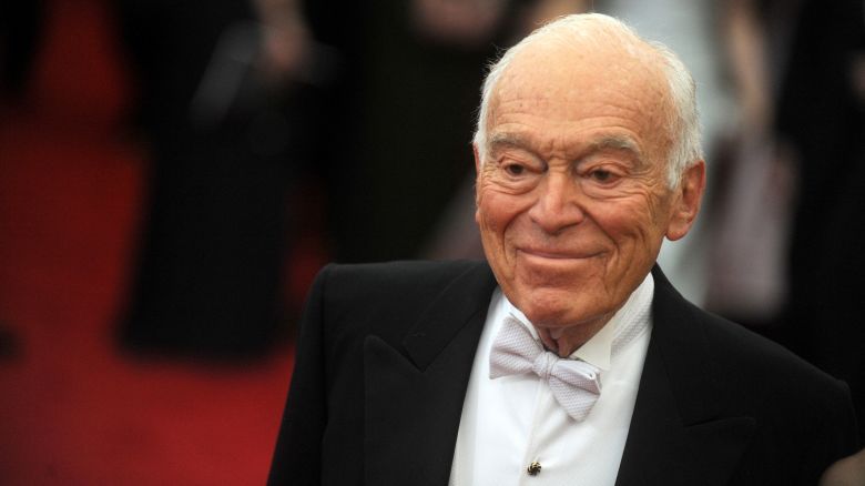 Leonard Lauder arrives at the Met Gala at the Metropolitan Museum of Art in New York on Monday, May 5, 2014.