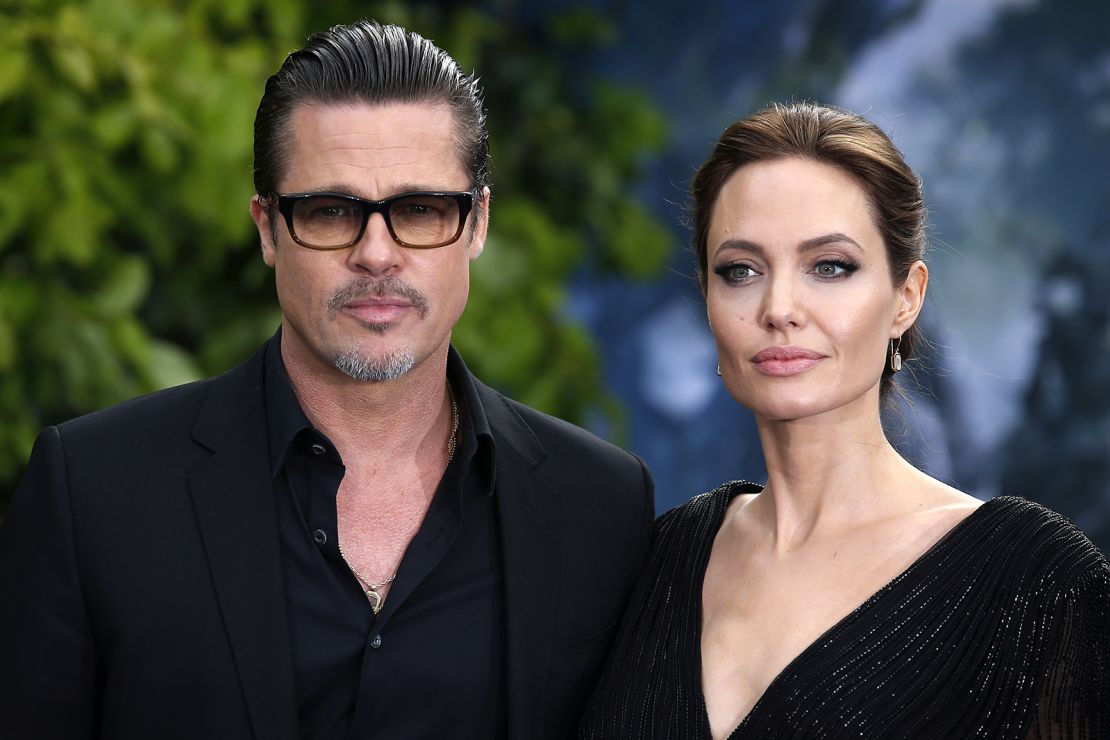 Brad Pitt and Angelina Jolie in 2014.