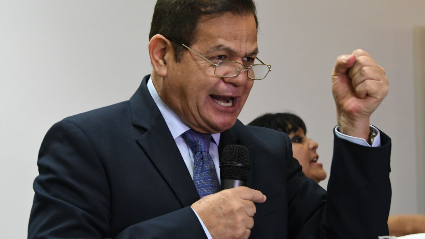 Romeo Vásquez Velásquezfotografiado en Tegucigalpa el 28 de septiembre de 2017.