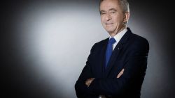 CEO of LVMH Bernard Arnault, poses during a photo session in Paris, on September 19, 2017. (Photo by JOEL SAGET / AFP) (Photo by JOEL SAGET/AFP via Getty Images)