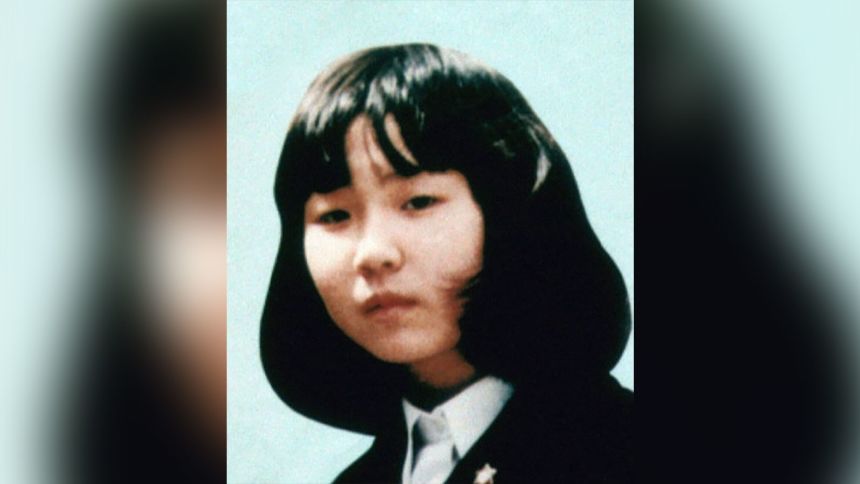 File photo shows Megumi Yokota, who was abducted from Japan by North Korea at age 13 on November 15, 1977.