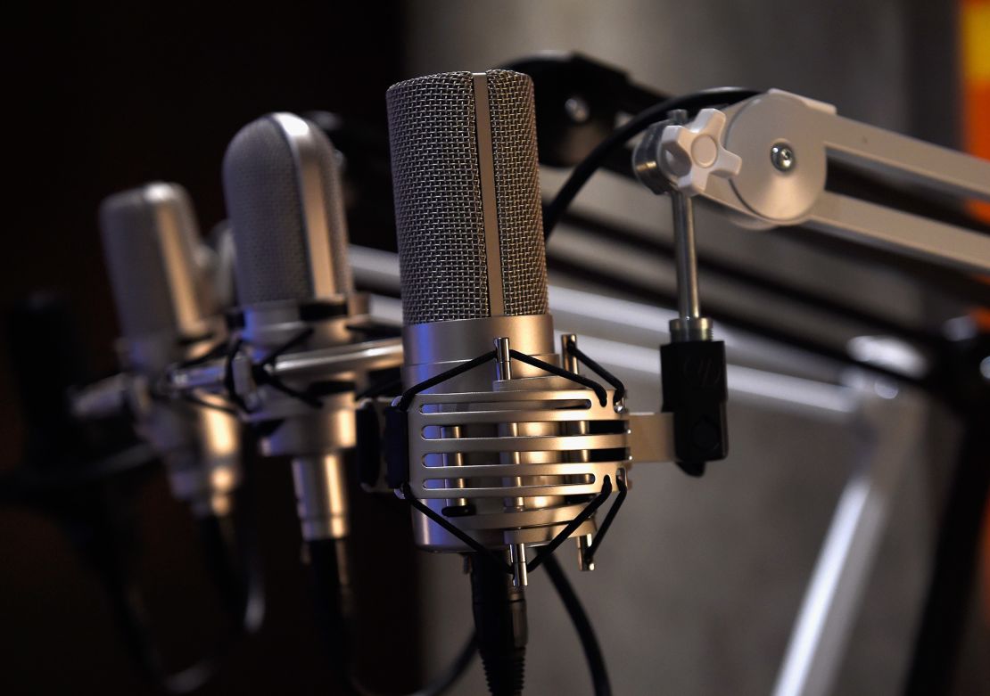 Audio-Technica products on display at an Event in Las Vegas on November 14, 2017.