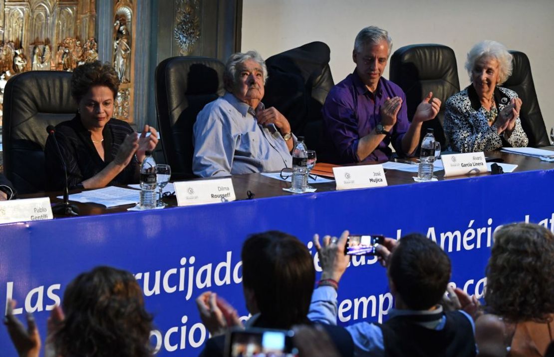 El 31° Congreso de la Asociación Latinoamericana de Sociología (ALAS) en Montevideo, Uruguay en diciembre de 2017 estuvo junto a la expresidenta de Brasil, Dilma Rousseff, el exvicepresidente de Bolivia, Álvaro García Linera y la presidenta de la asociación de derechos humanos Abuelas de Plaza de Mayo de Argentina, Estela Barnes de Carlotto.