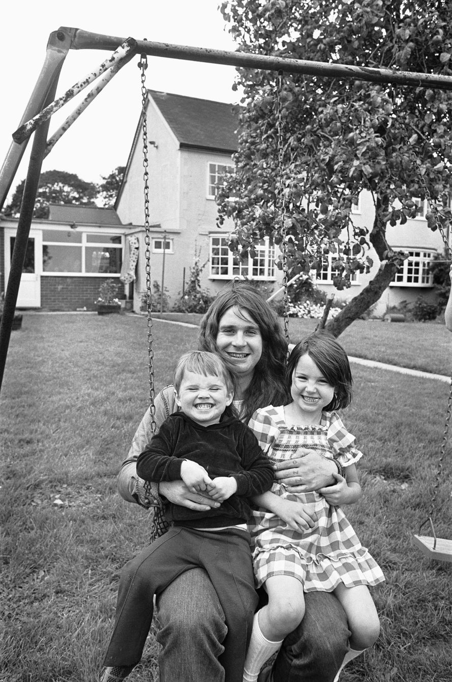 ozzy osbourne and his daughter singing a song
