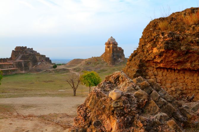 <strong>In his footsteps: </strong>Alexander made it as far as modern-day Punjab, Pakistan -- where today you'll find historical sites like the 16th century Rohtas Fort.