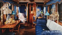 UNITED KINGDOM - JANUARY 31:  The Royal Train had day and night saloons for the Queen and Prince Albert, as well as carriages for other members of the Royal family and dignitaries. Queen Victoria made her first journey by train in 1842, from Windsor to London. Travelling by train meant that the Queen could move around Britain more easily and could show herself to her people. She could also write and attend to business while she was travelling as train travel was far more comfortable than a stage coach.  (Photo by SSPL/Getty Images)