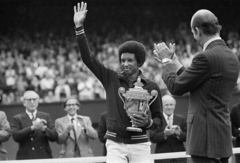 Arthur Ashe Becomes First Black Wimbledon Champion 50 Years Ago
