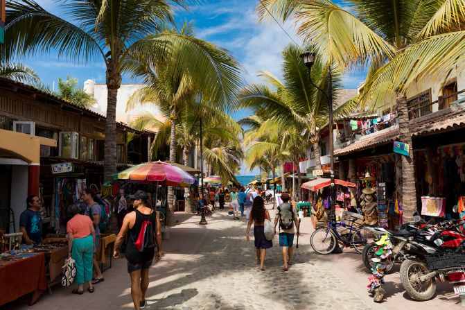 Sayulita is a sunny village on the Pacific coast popular with surfers and vacationers.