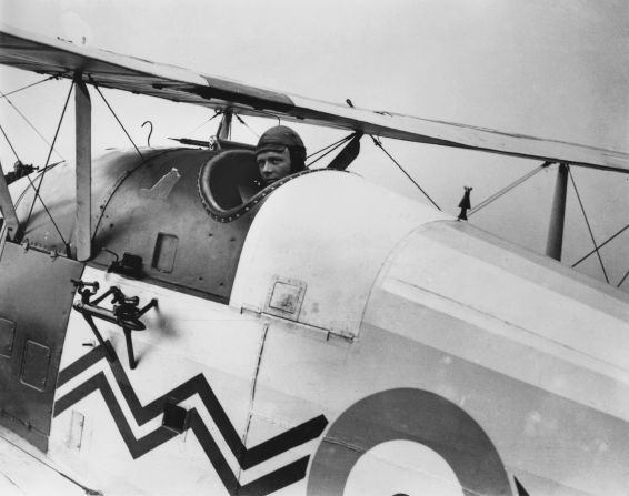 <strong>Charles Lindbergh: </strong>The legendary American aviator arrives at Croydon Airport after his historic flight across the Atlantic in May 1927.