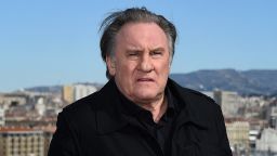 French actor Gerard Depardieu poses during a photocall for the second season of the French TV show "Marseille" broadcasted and co-produced by US streaming video giant Netflix, on February 18, 2018 in Marseille, southern France. (Photo by ANNE-CHRISTINE POUJOULAT / AFP) (Photo by ANNE-CHRISTINE POUJOULAT/AFP via Getty Images)