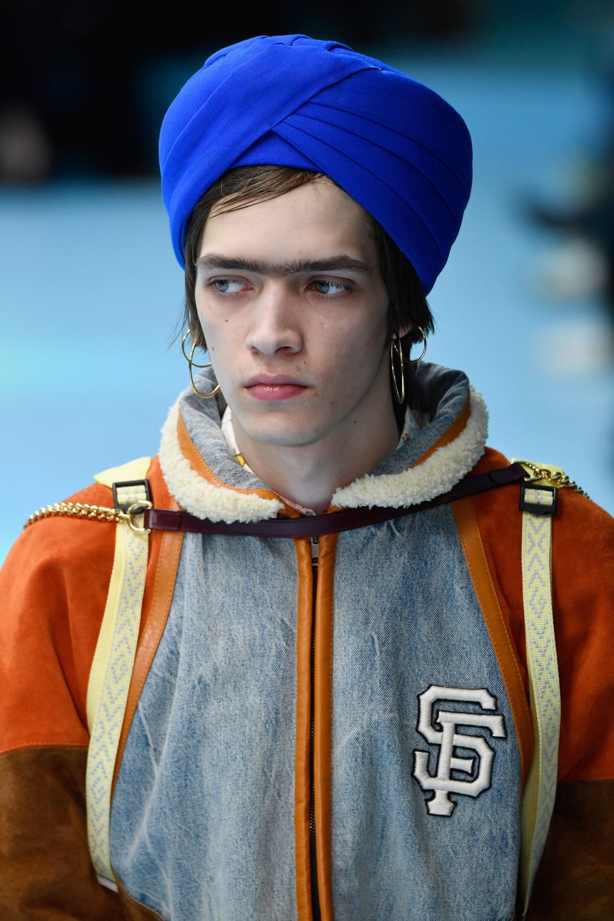 Gucci made headlines for showing a “Indy Full Turban,” which closely resembled the style of turbans worn by millions of Sikhs around the world, at a runway show.