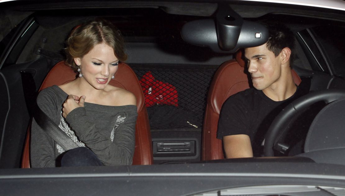 Taylor Swift and Taylor Lautner in 2009.