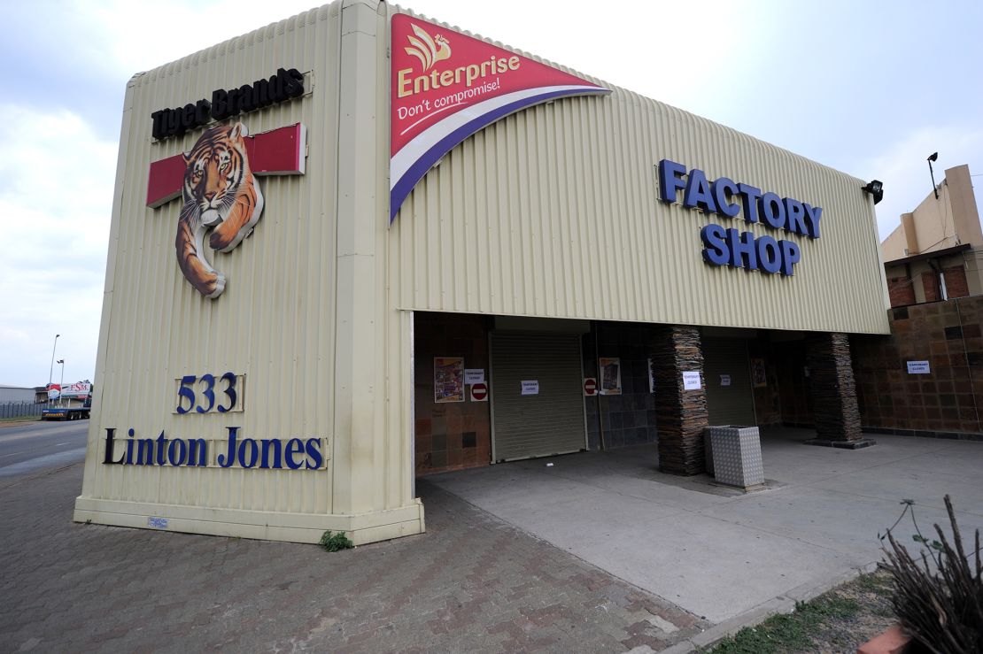 An Enterprise Foods outlet in Germiston, South Africa temporarily closed in March 2018 as the result of a listeriosis outbreak. Health officials linked the outbreak to a separate Enterprise facility in Polokwane.