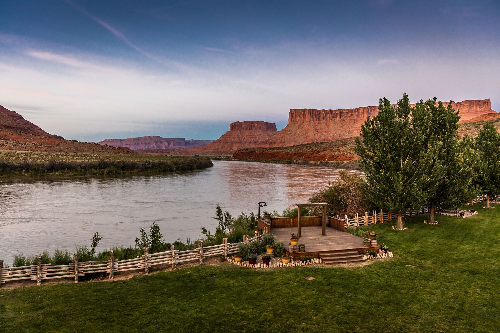 Utah's Red Cliffs Lodge is said to be haunted by a drowned soul who wanders the banks of the Colorado River.