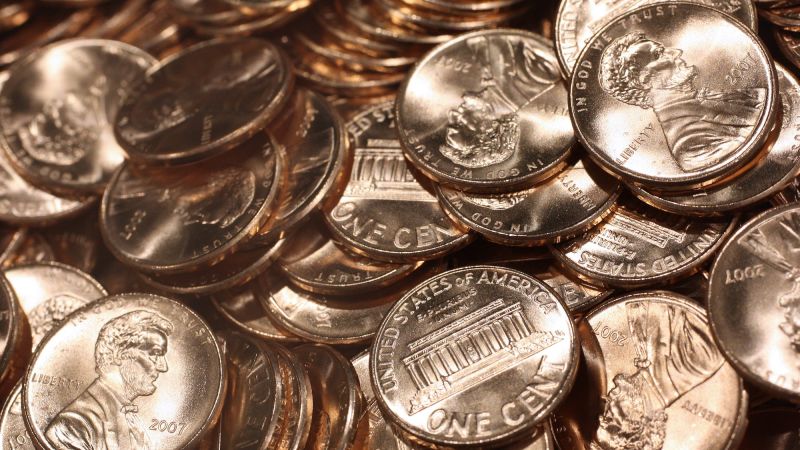 Trump instructs Treasury to halt penny production