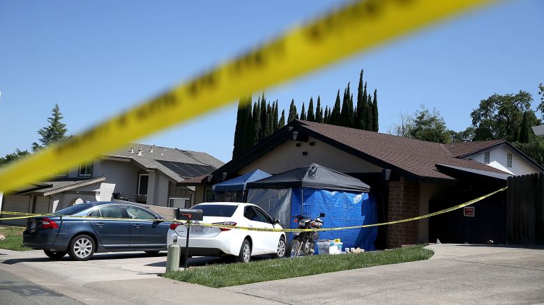 CITRUS HEIGHTS, CA - APRIL 25:  A view of the home of accused rapist and killer Joseph James DeAngelo on April 24, 2018 in Citrus Heights, California. Sacramento District Attorney Anne Marie Schubert was joined by law enforcement officials from across California to announce the arrest of 72 year-old Joseph James DeAngelo who is believed to be the the East Area Rapist, also known as the Golden State Killer, who killed at least 12, raped over 45 people and burglarized hundreds of homes throughout California in the 1970s and 1980s.  (Photo by Justin Sullivan/Getty Images)