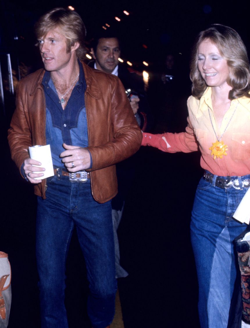 While he might have been one of the most famous on-screen cowboys of the 1970s, Redford’s love for western-style shirts, denim jeans and decorative belts went beyond his characters’ wardrobes and into his own.