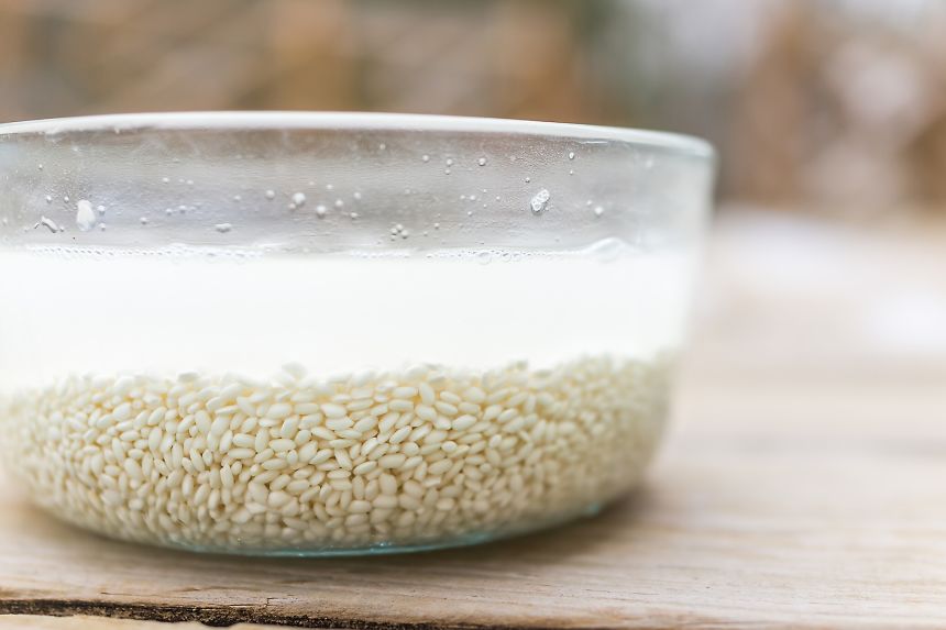 Soaking rice overnight before cooking in extra water and draining can reduce arsenic levels significantly, experts say.