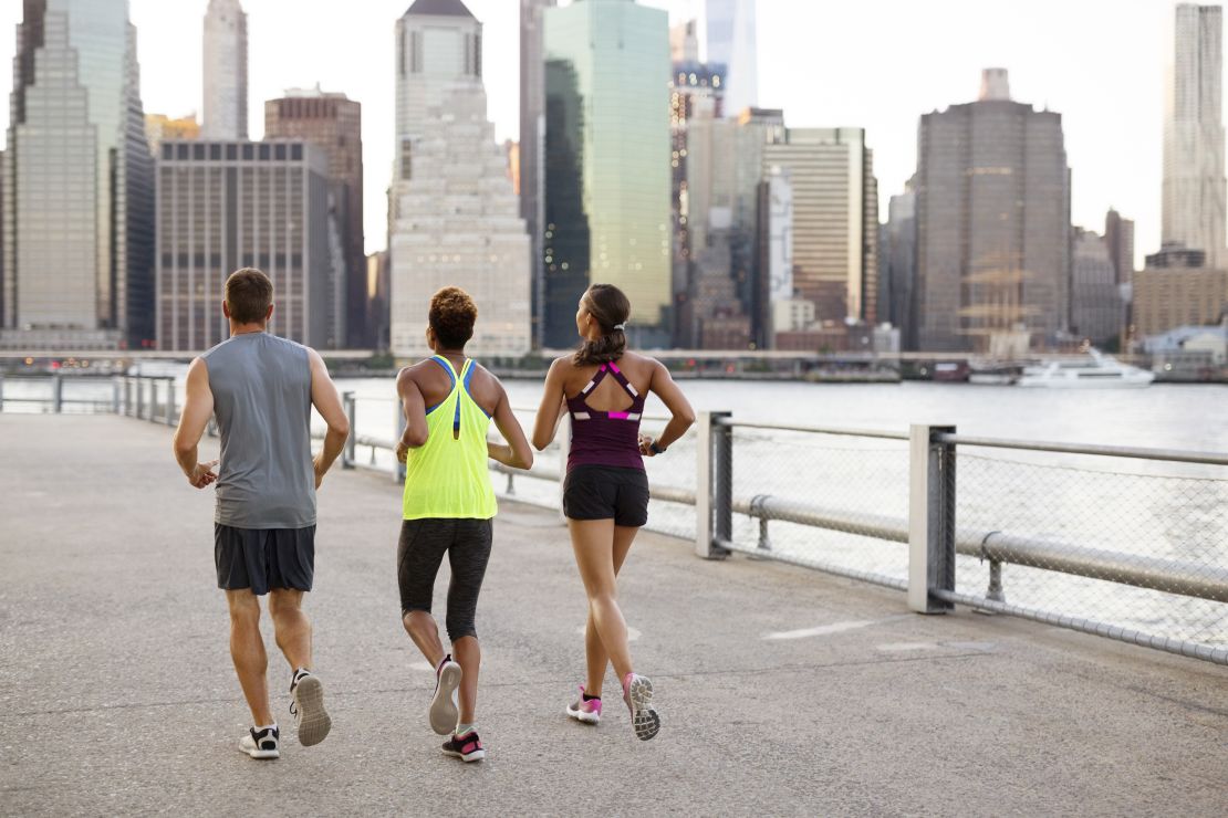 A possible romance isn't the only advantage to being part of a running group. Members also cite the mental health benefits of finding a support network.