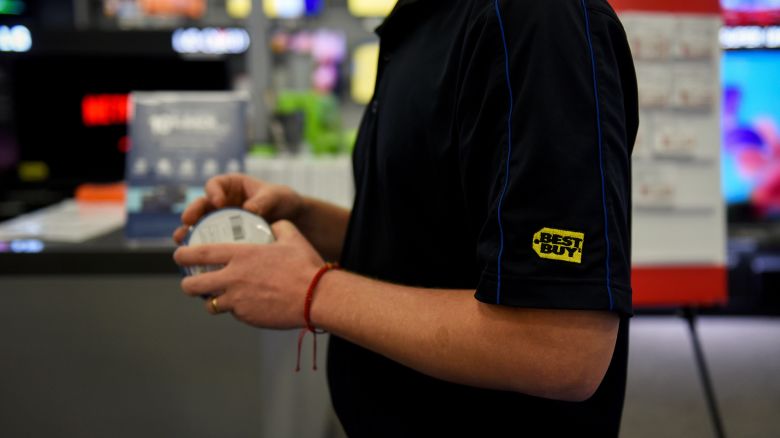Best Buy says its strategies to deter shoplifting are working.