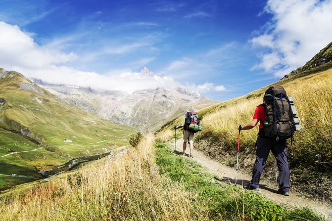 <strong>Tour du Mont Blanc, France, Italy and Switzerland: </strong>This 11-day epic trail covering 170 kilometers takes in three countries as it circumnavigates Europe's highest mountain.