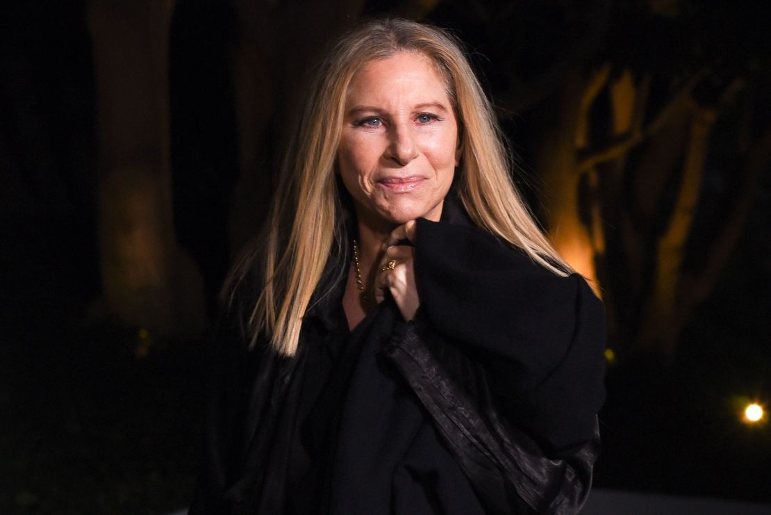 In this 2018 photo, Barbra Streisand attends CHANEL Dinner Celebrating Our Majestic Oceans, A Benefit For NRDC on in Malibu, California.