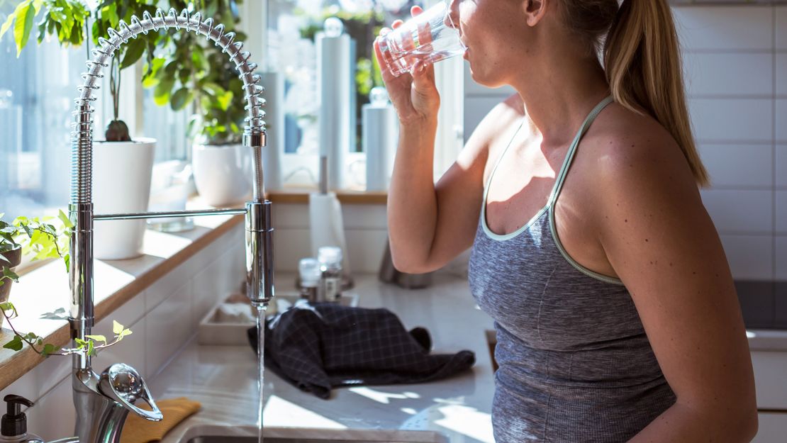 It’s important to take water breaks while doing chores and to stay hydrated after you have finished your work.