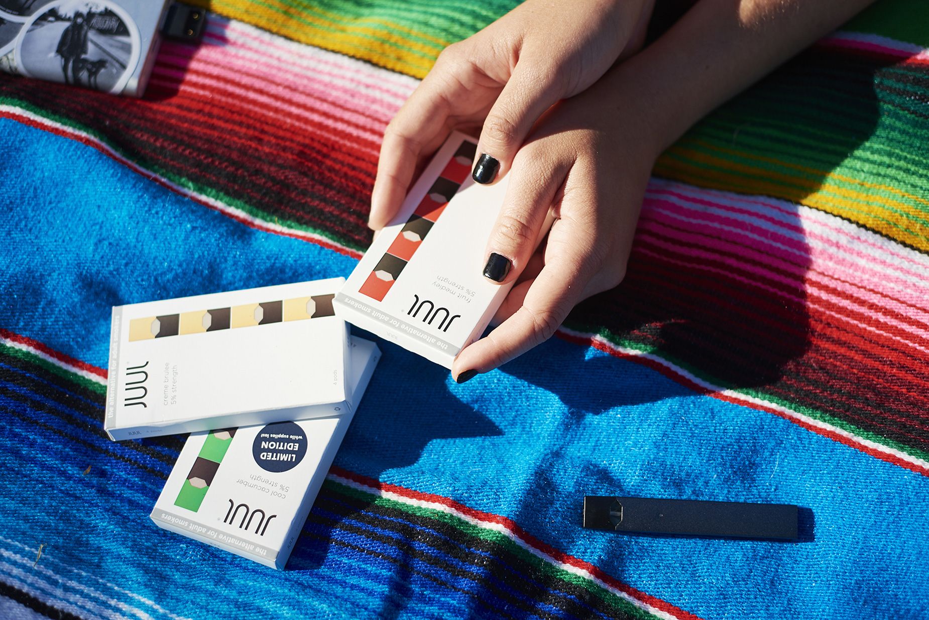 Juul was compared to the Apple iPhone, thanks to its streamlined design and clean packaging.