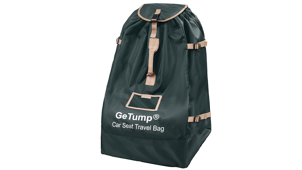 GeTump car seat travel bag stock photo 